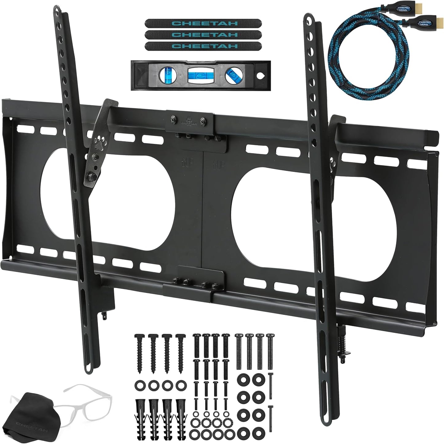 Cheetah Mounts APTMMB TV Wall Mount Bracket for 20-90” TVs up to VESA 730 and 165lbs