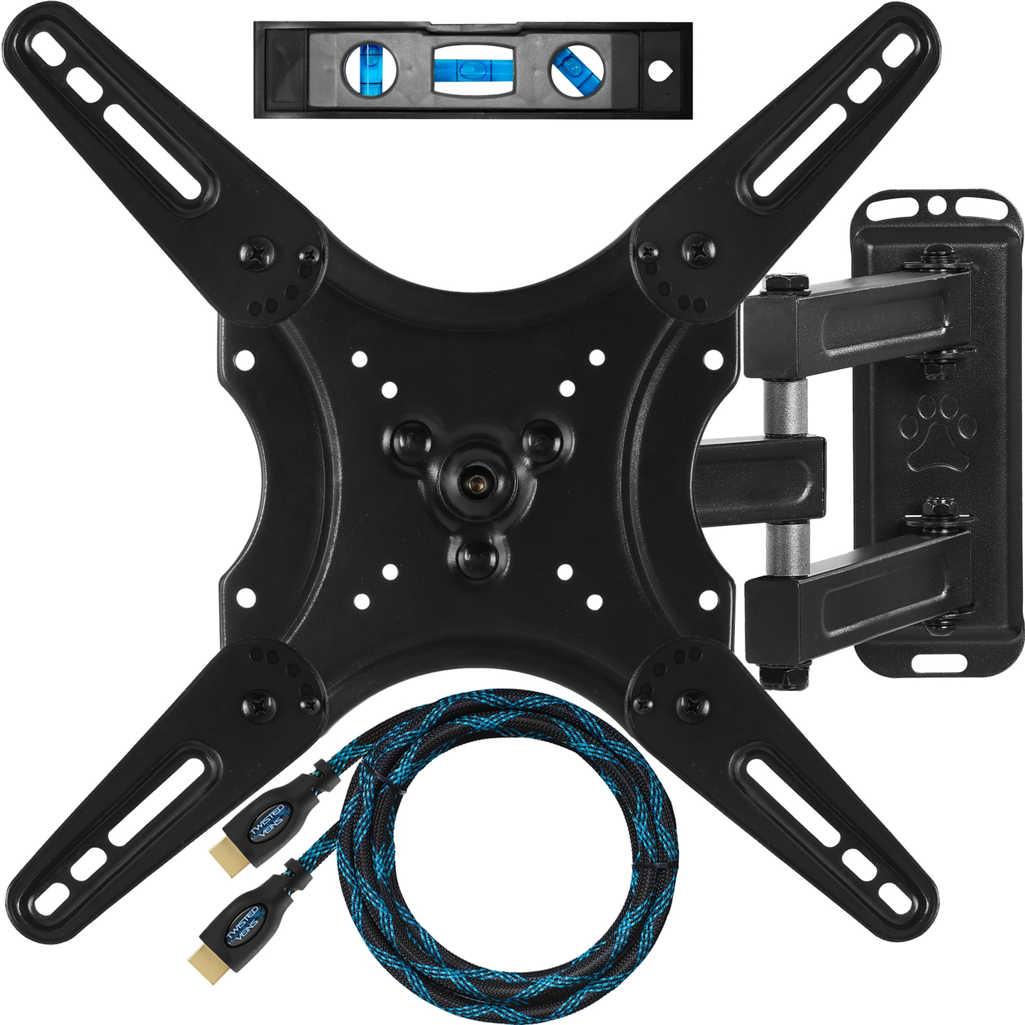 Cheetah Mounts ALAMLB Articulating Arm for 20-55" TVs up to VESA 400 and 66lbs