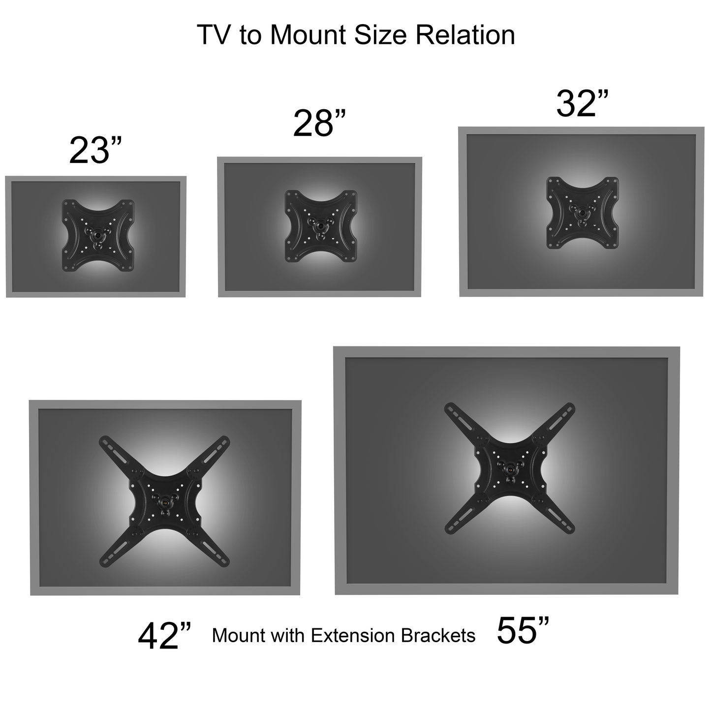 Cheetah Mounts ALAMLB Articulating Arm for 20-55" TVs up to VESA 400 and 66lbs