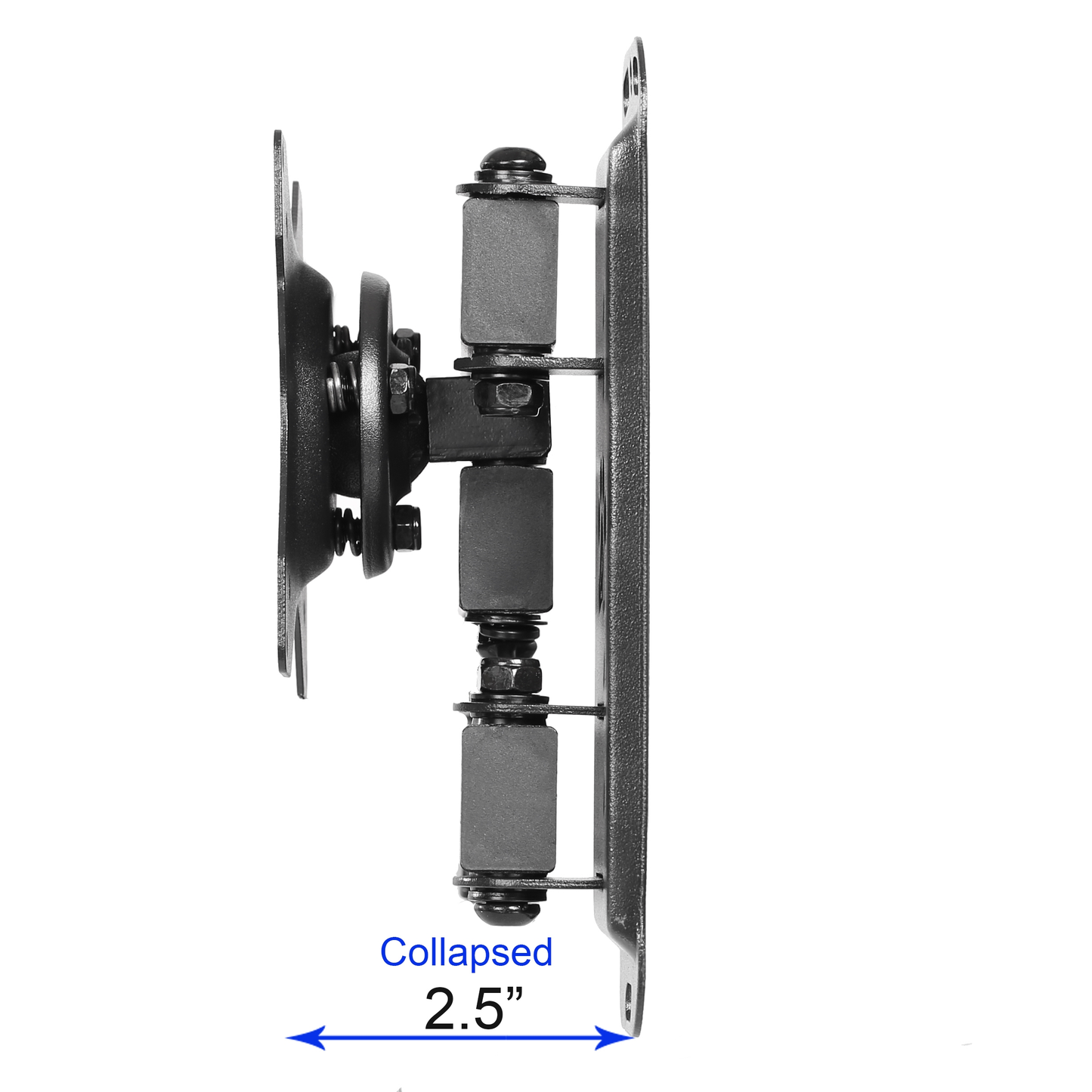 Cheetah Mounts ALAMB Articulating Arm (15” Extension) TV Wall Mount Bracket for 12-24” TVs and Displays