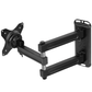 Cheetah Mounts ALAMB Articulating Arm (15” Extension) TV Wall Mount Bracket for 12-24” TVs and Displays