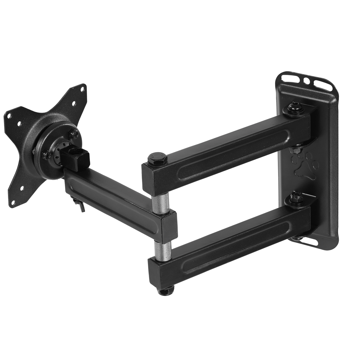 Cheetah Mounts ALAMB Articulating Arm (15” Extension) TV Wall Mount Bracket for 12-24” TVs and Displays